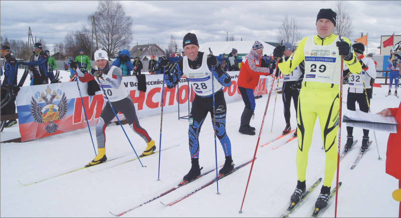 Иногда мастер спорта международного класса Андрей Нутрихин еще участвует в лыжных стартах – среди ветеранов.